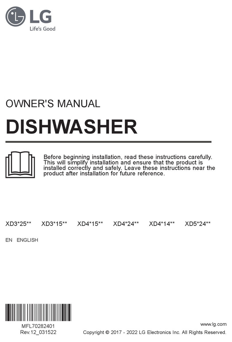 LG XD4 15 Series User manual