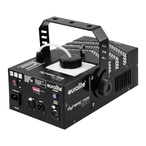 EuroLite DYNAMIC FOG 700 User manual