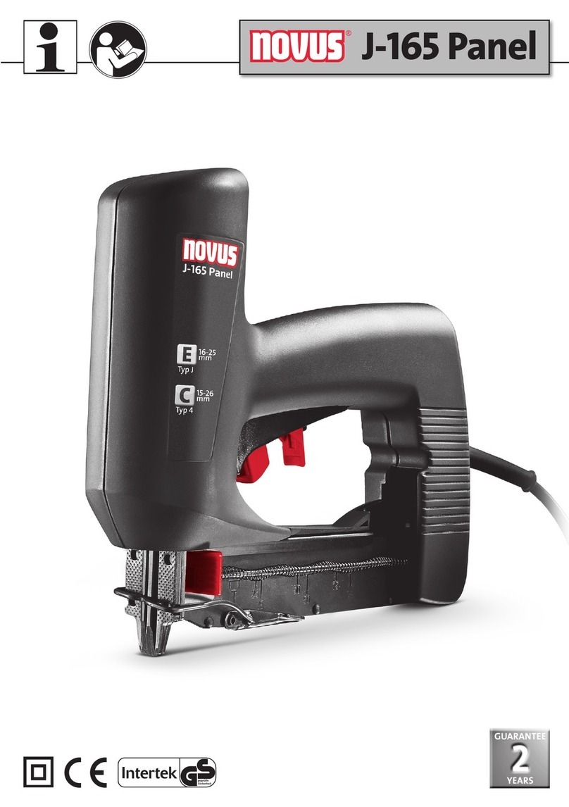 Novus J-165 Panel manual