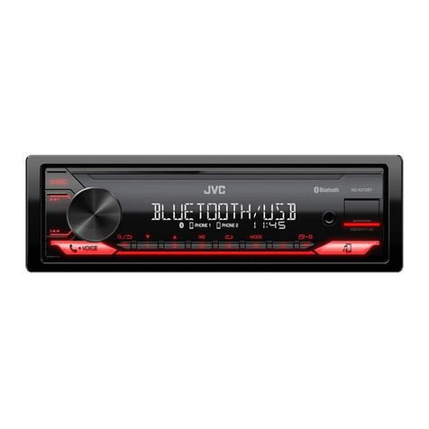 JVC KD-X272BT User manual