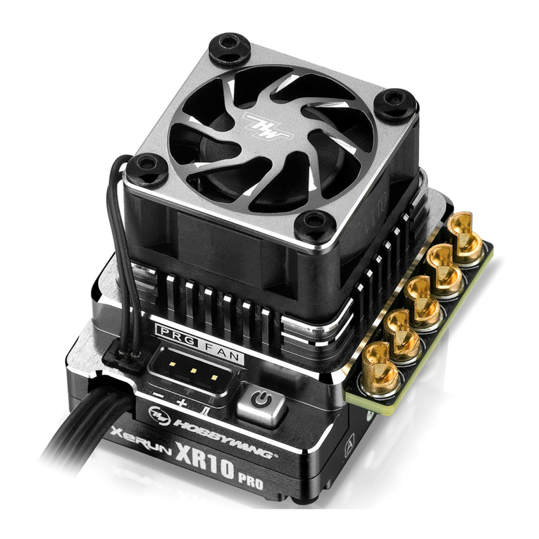 Hobby-Wing Xerun XR10 Pro User manual