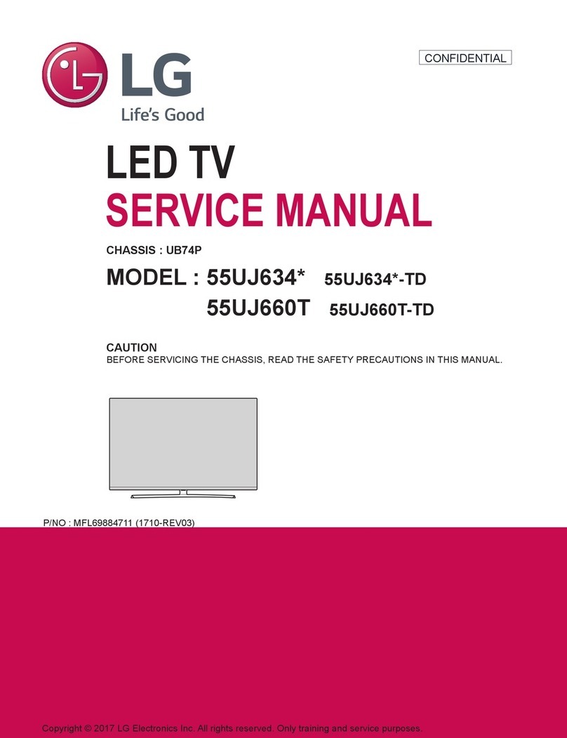 LG 55UJ634 Series User manual
