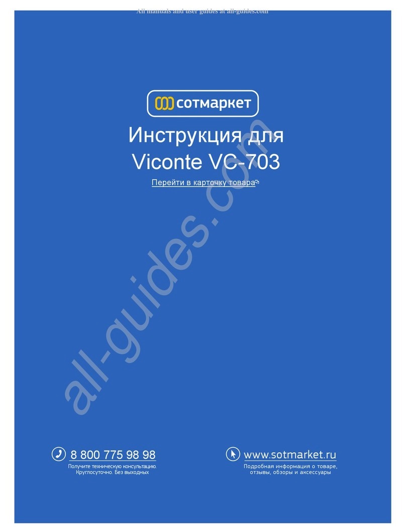 Viconte VC-703 instruction manual