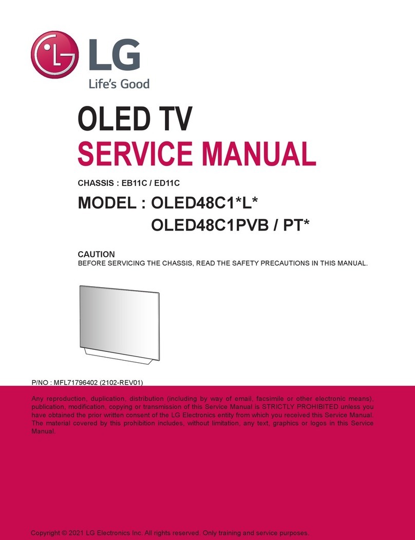 LG OLED48C1PT Series User manual