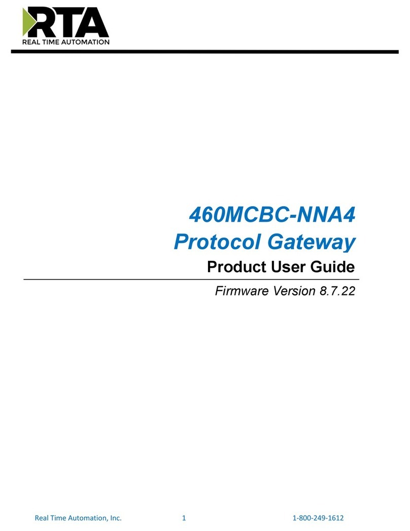 RTA 460MCBC-NNA4 Specification sheet