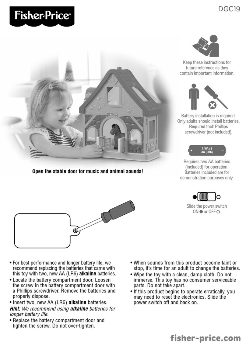 Fisher-Price DGC19 quick start guide