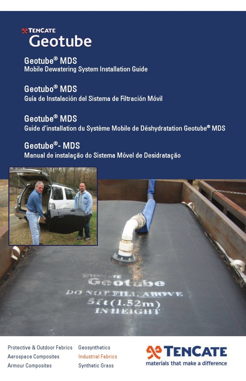 TenCate Geotube MDS installation guide