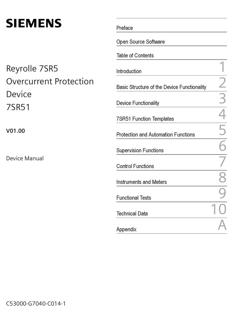 Siemens 7SR51 Application guide