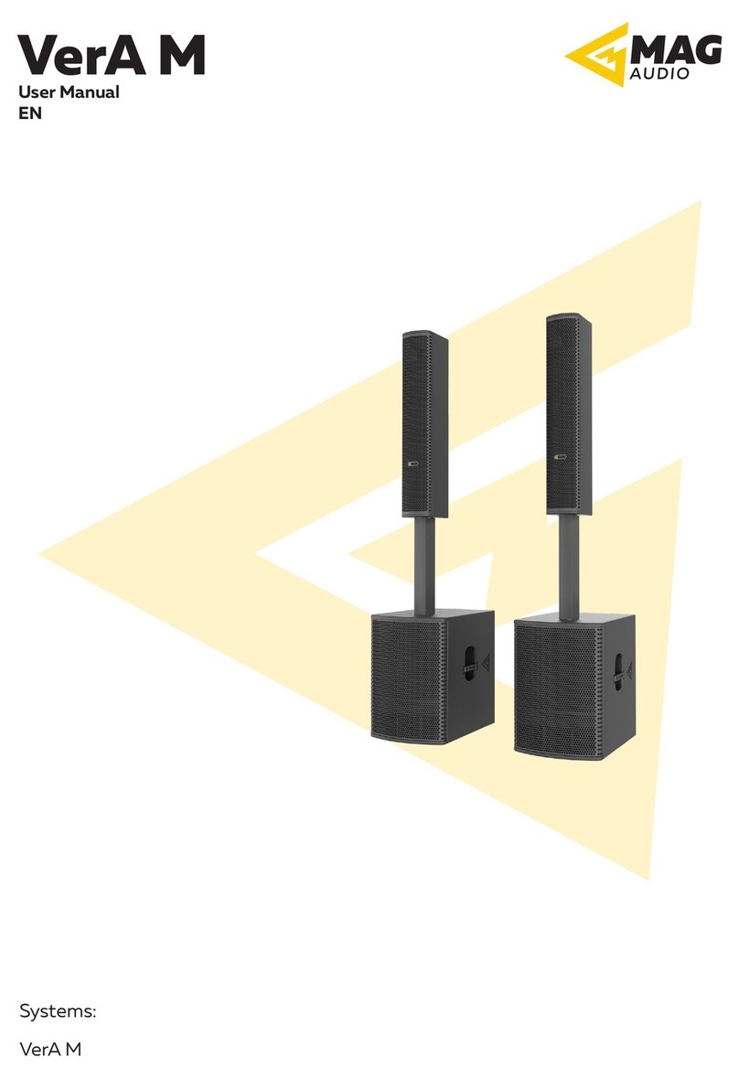 MAG Audio VerA M user manual