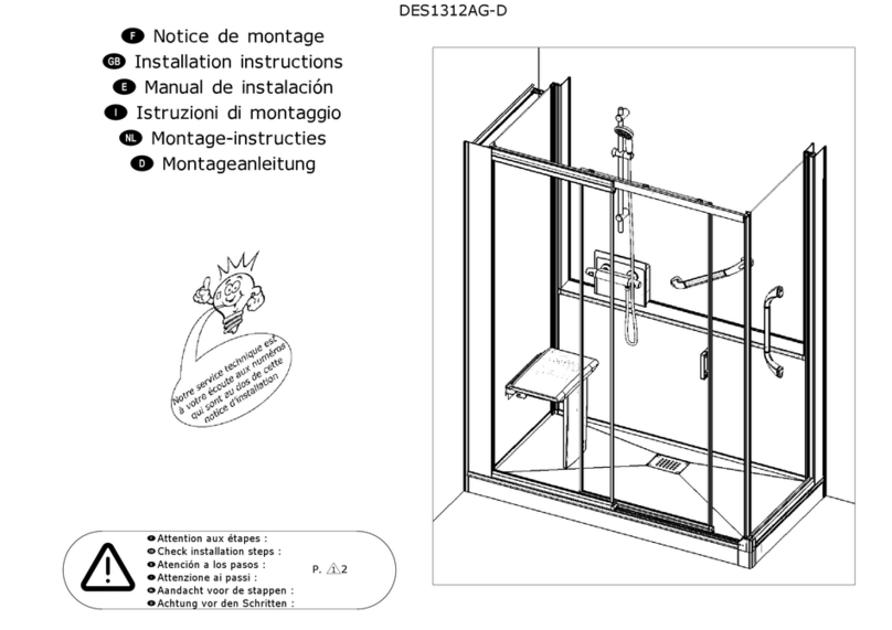 Kinedo Kinemagic Royal 2 DES1312AG-D User manual
