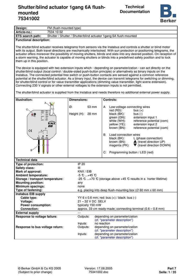 Berker 75341002 Guide