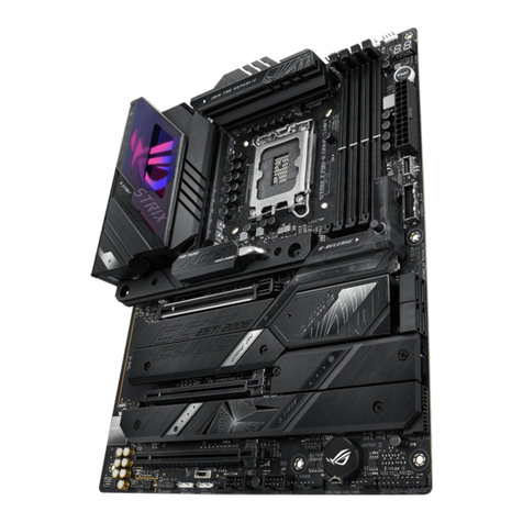 Asus ROG STRIX Z790-E GAMING WIFI User manual