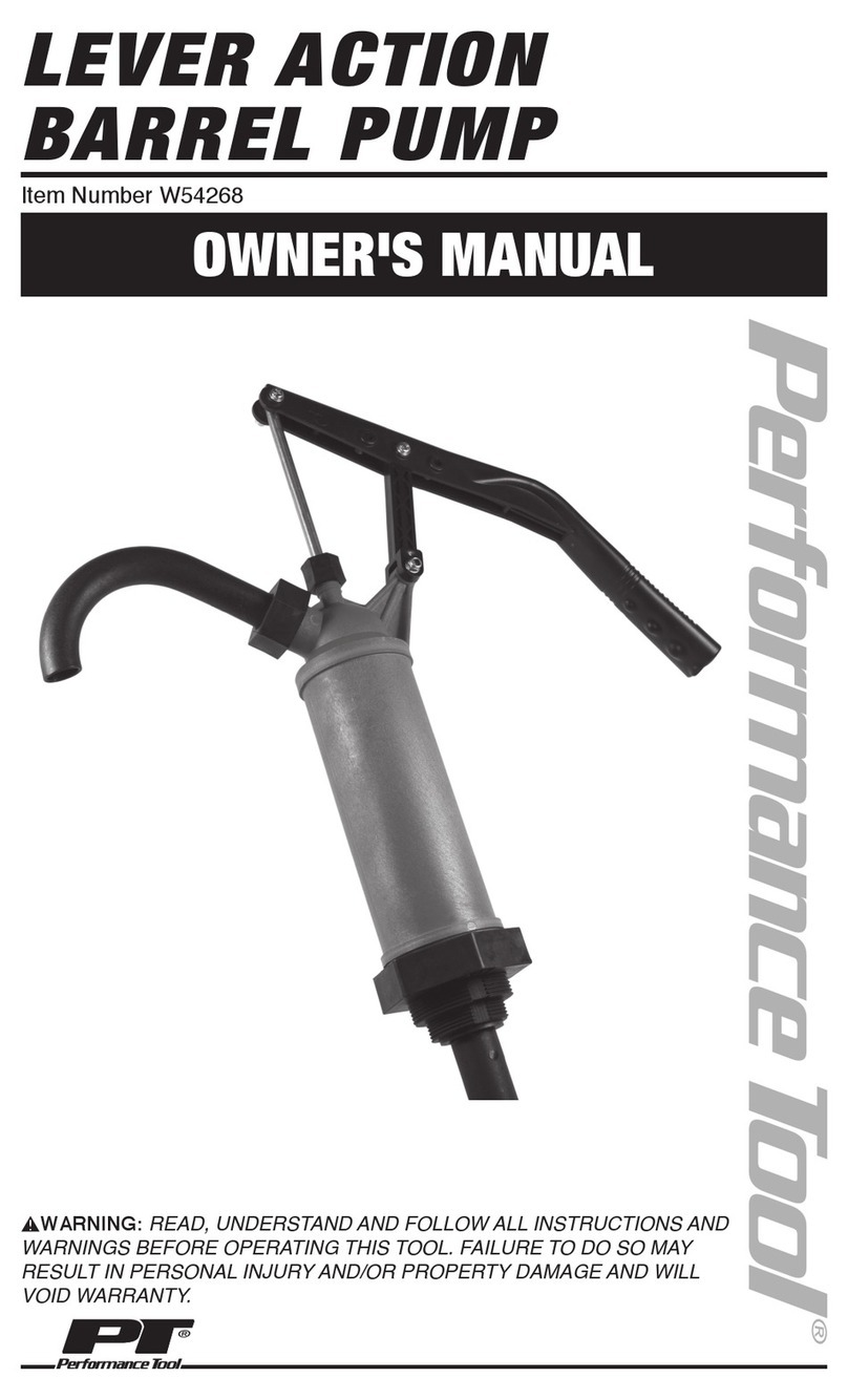 Performance Tool W54268 owner's manual