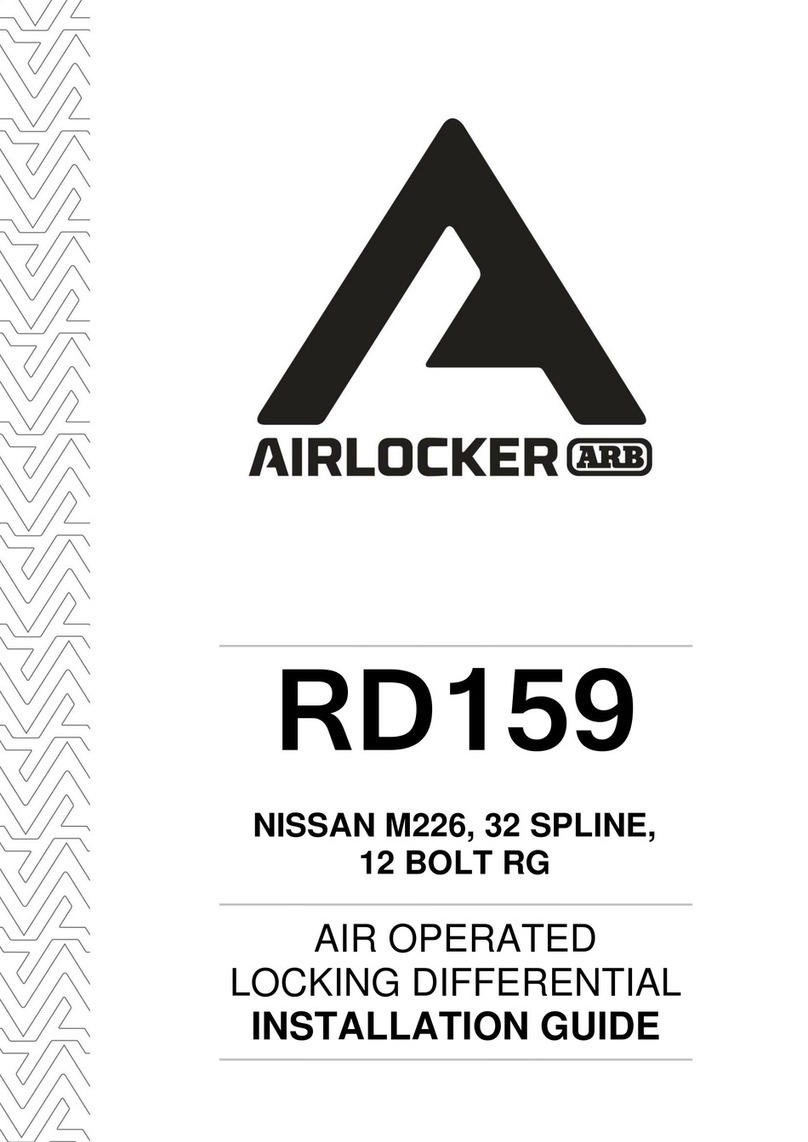 Airlocker RD159 User manual
