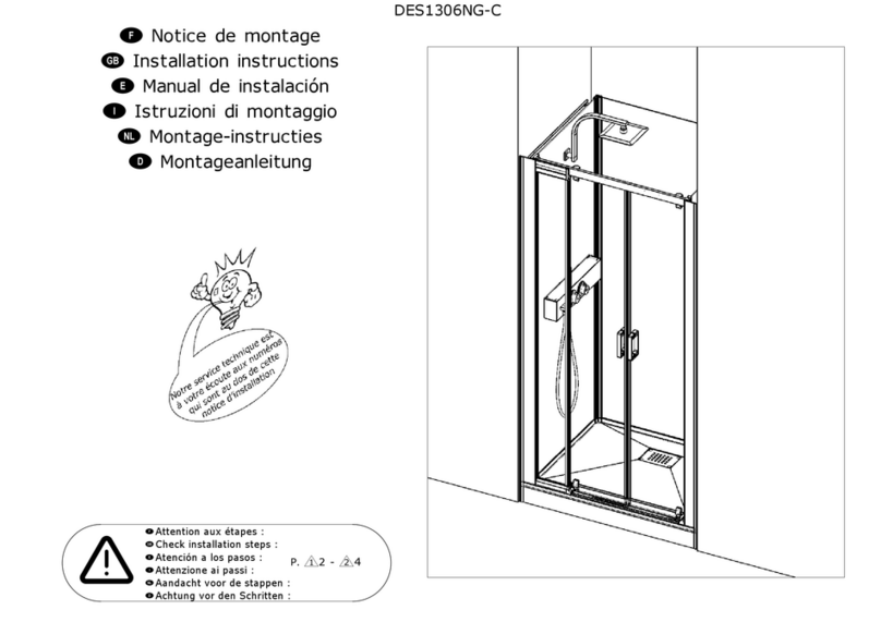 Kinedo Kinemagic Design DES1306NG-C User manual