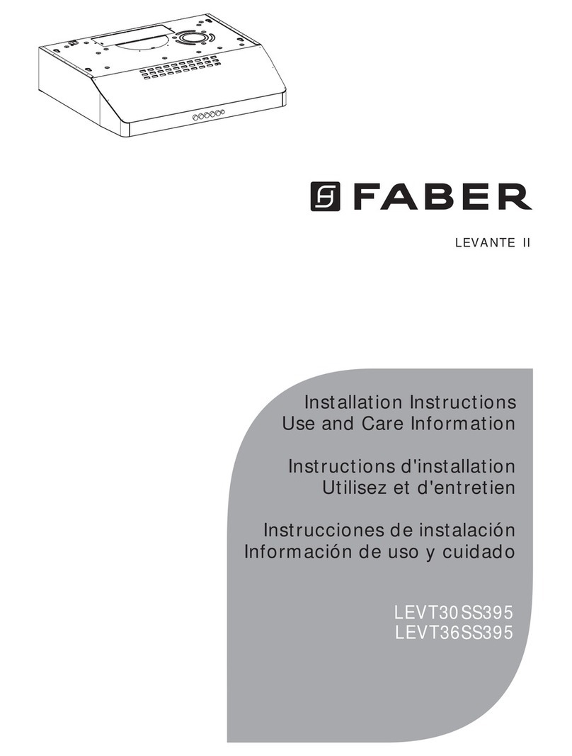 Faber Levante II installation instructions