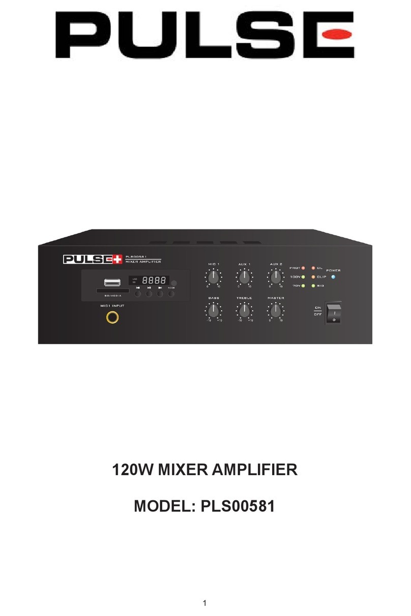 PULSE+ PLS00581 manual PULSE+ PLS00581 manual