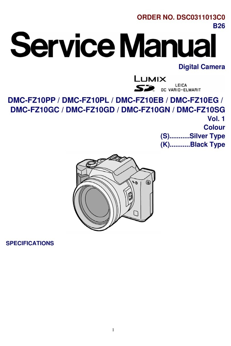 Panasonic Lumix DMC-FZ10PP Service manual