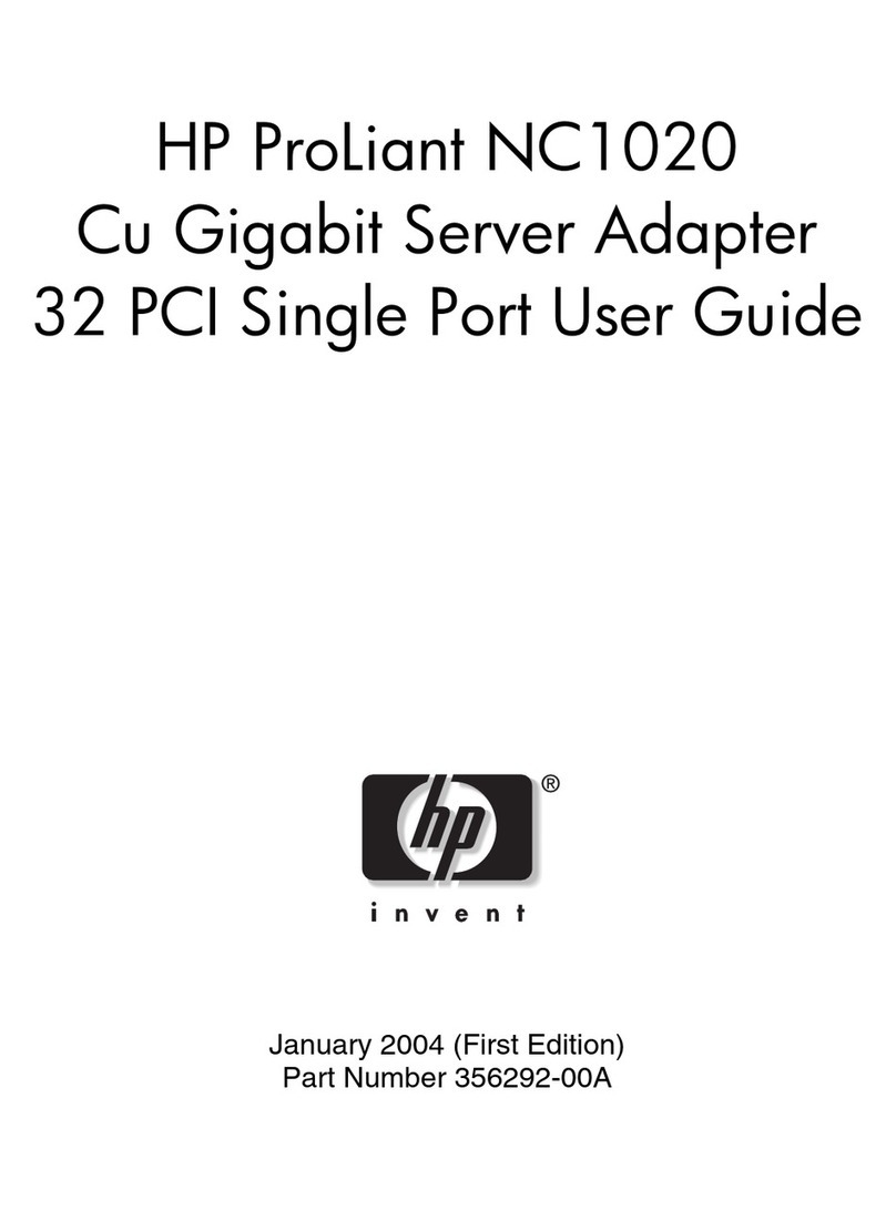 HP NC1020 User manual