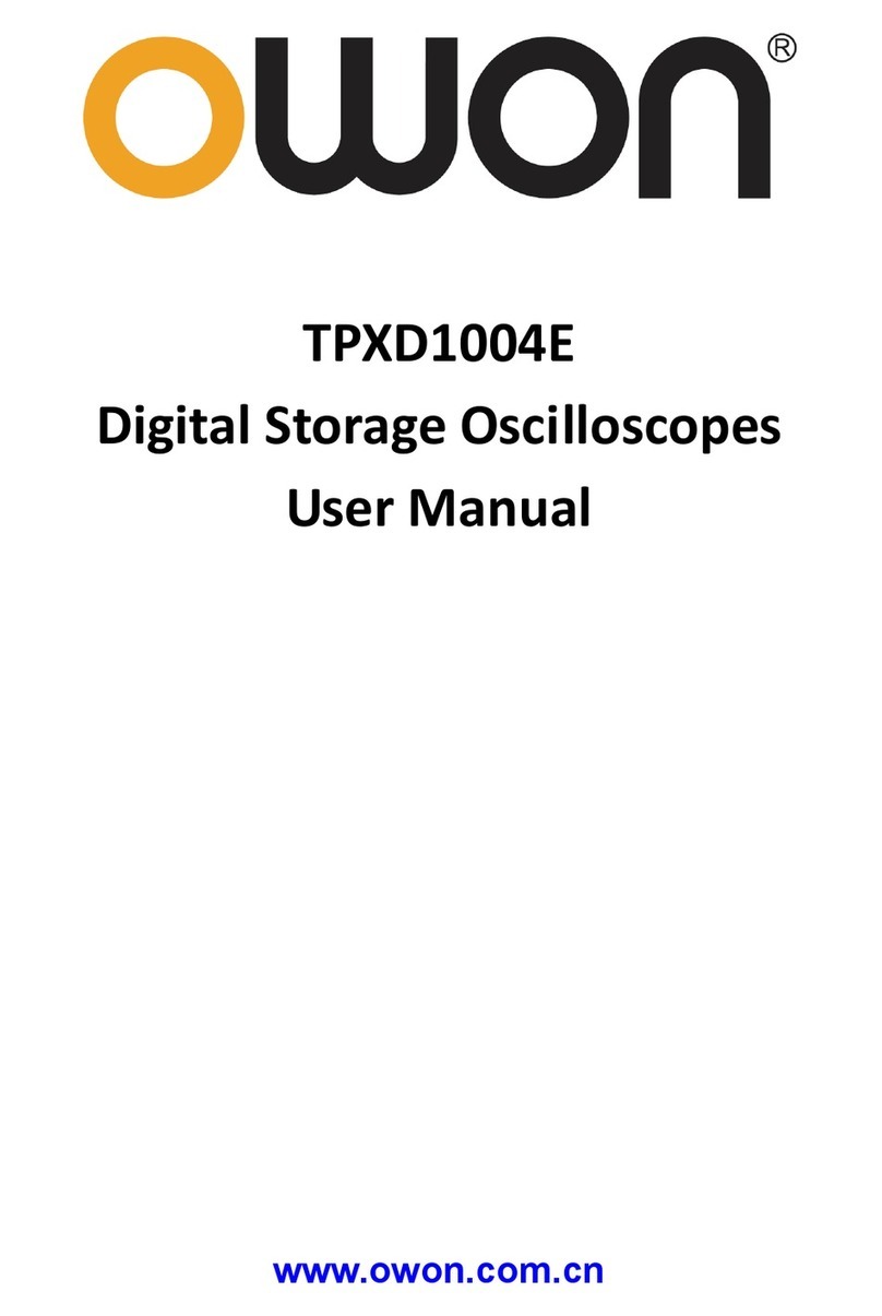 Owon TPXD1004E User manual
