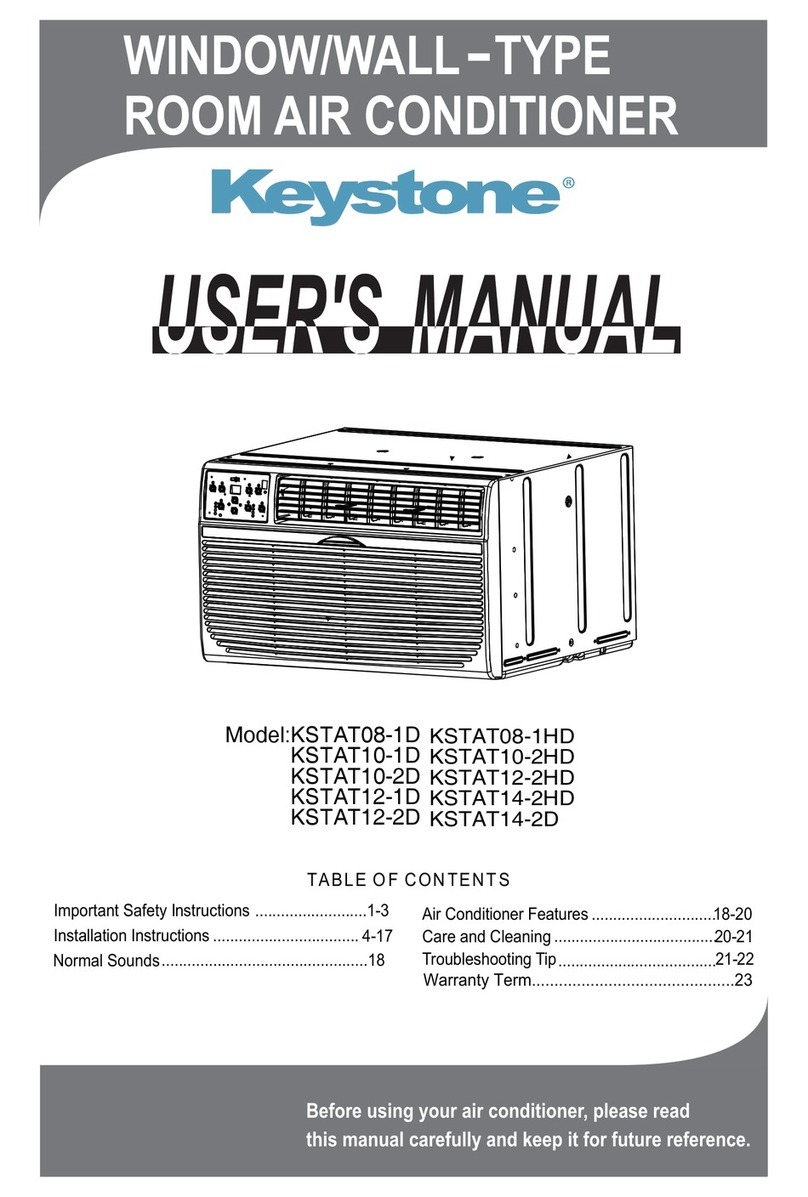 Keystone KSTAT08-1D user manual