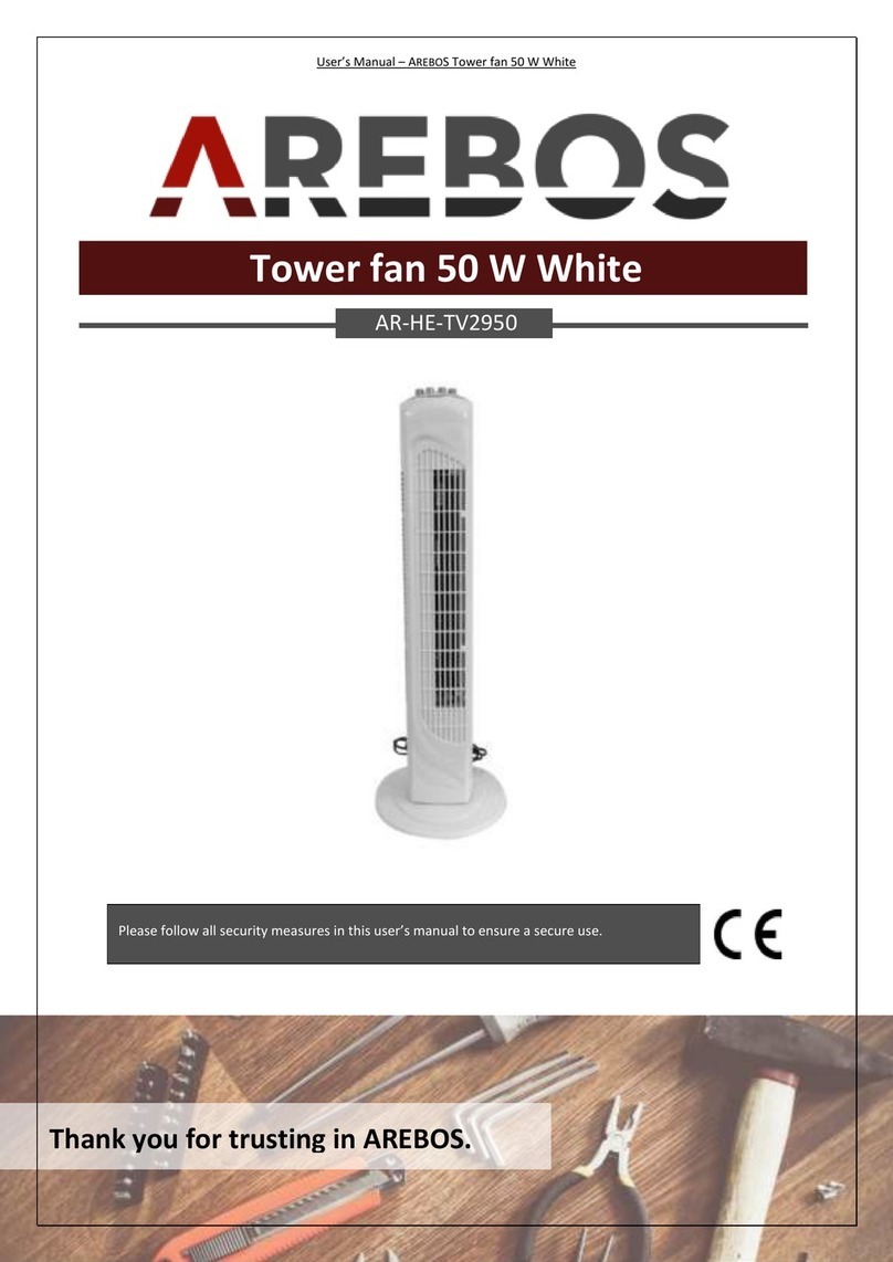 AREBOS AR-HE-TV2950 user manual