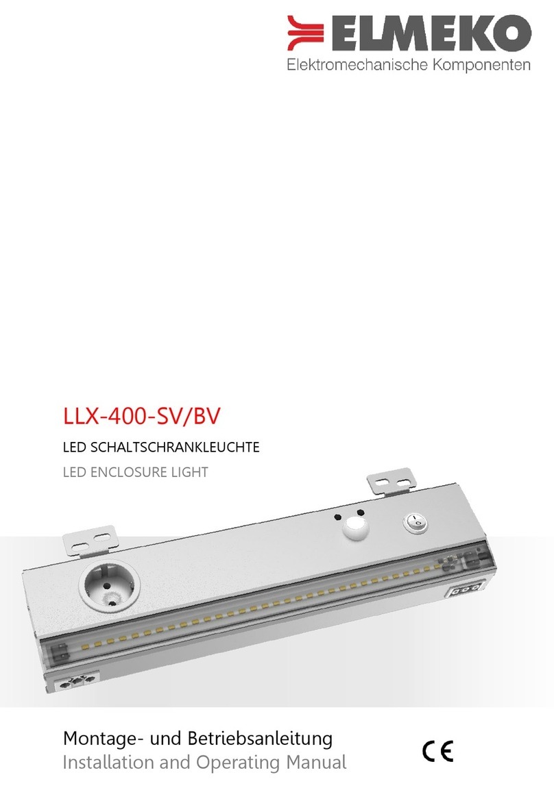 ELMEKO LLX-400-SV User manual