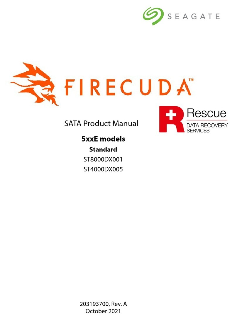 Seagate FIRECUDA ST8000DX001 User manual