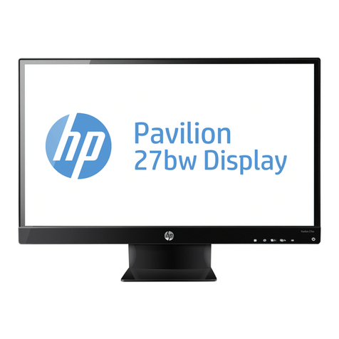 HP Pavilion 27bw Assembly instructions