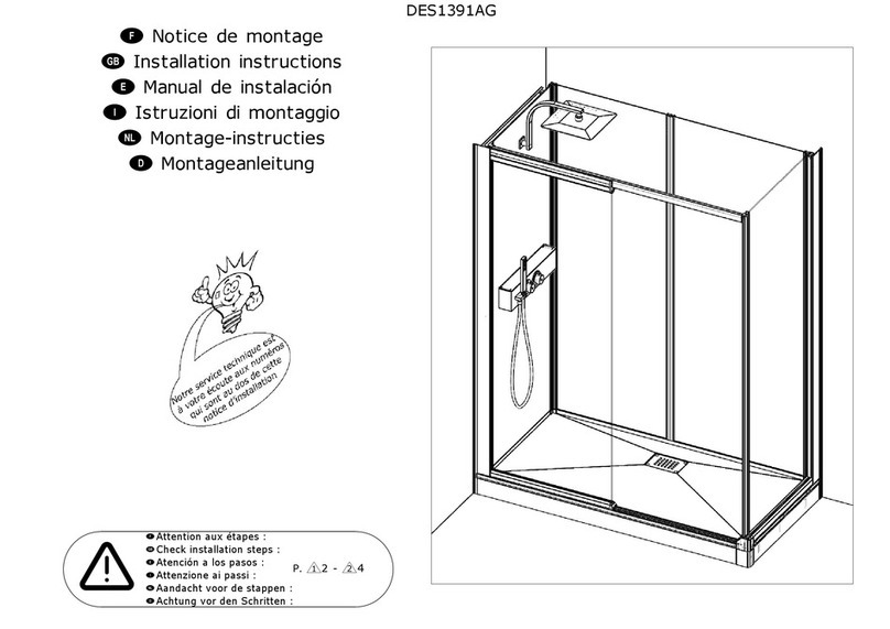 Kinedo Kocoon DES1391AG User manual