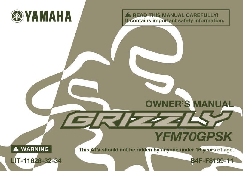 Yamaha Grizzly owner's manual