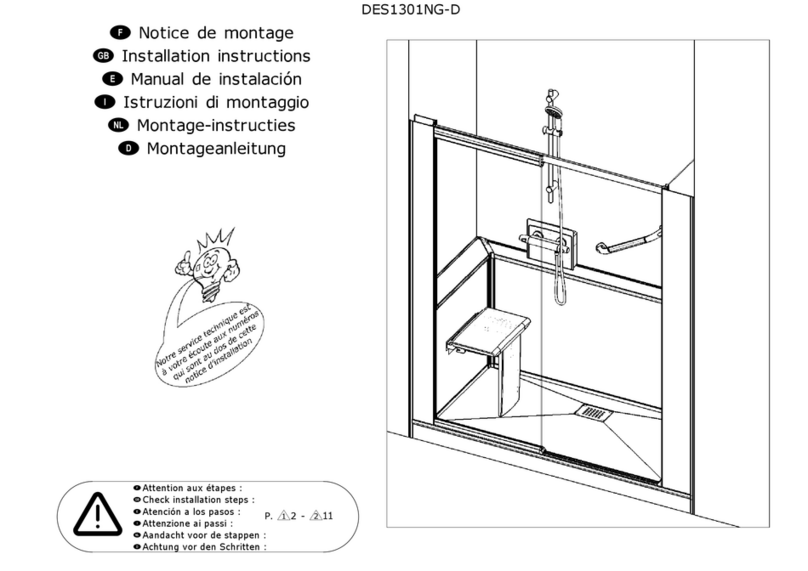Kinedo Kinemagic Royal 2 DES1301NG-D User manual
