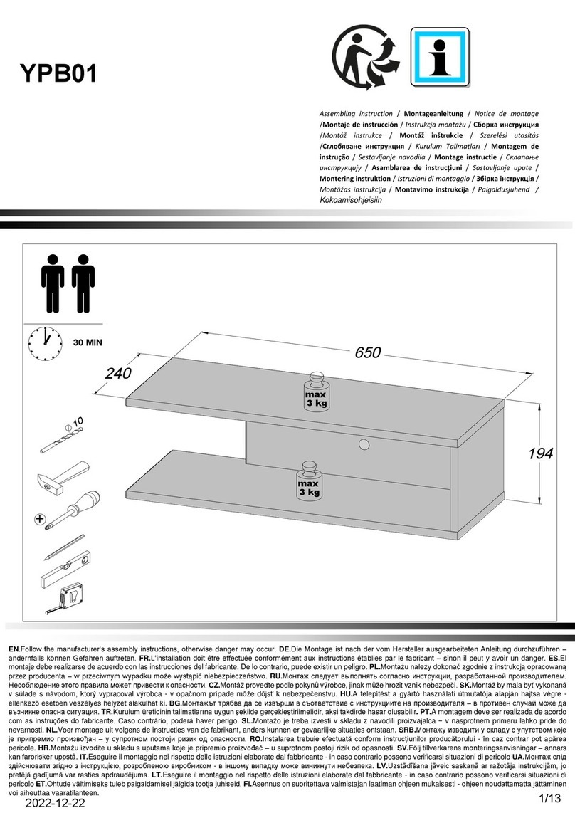 Forte YPB01 User manual