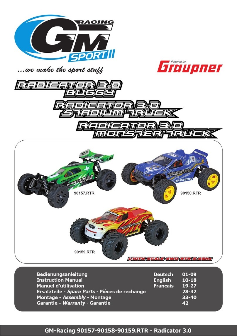 GM-Racing RADICATOR 3.0 BUGGY instruction manual