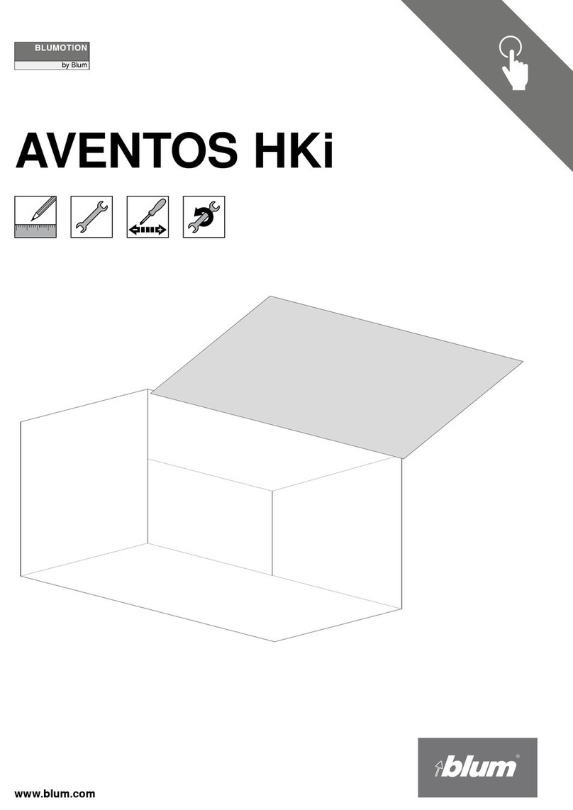BLUM AVENTOS HKi User manual