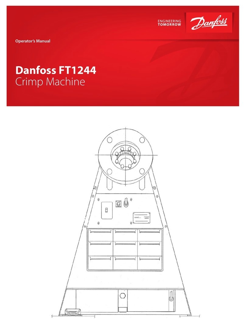 Danfoss FT1244 Operator's manual