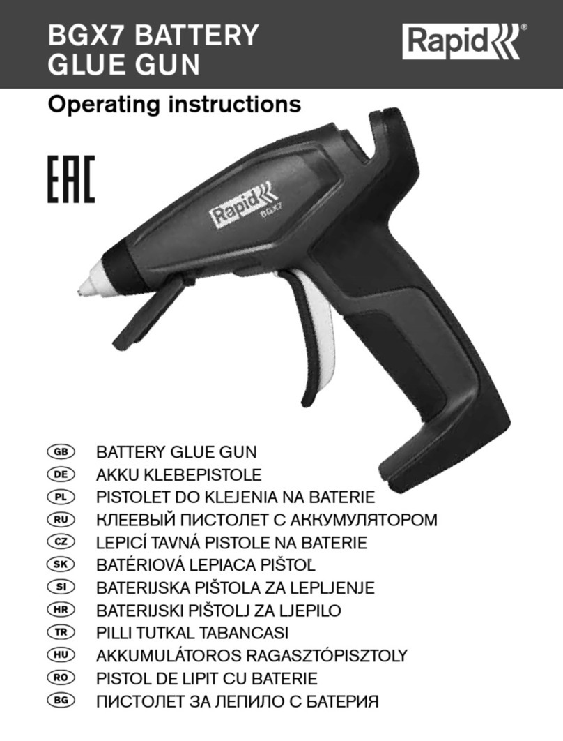 Rapid BGX7 User manual