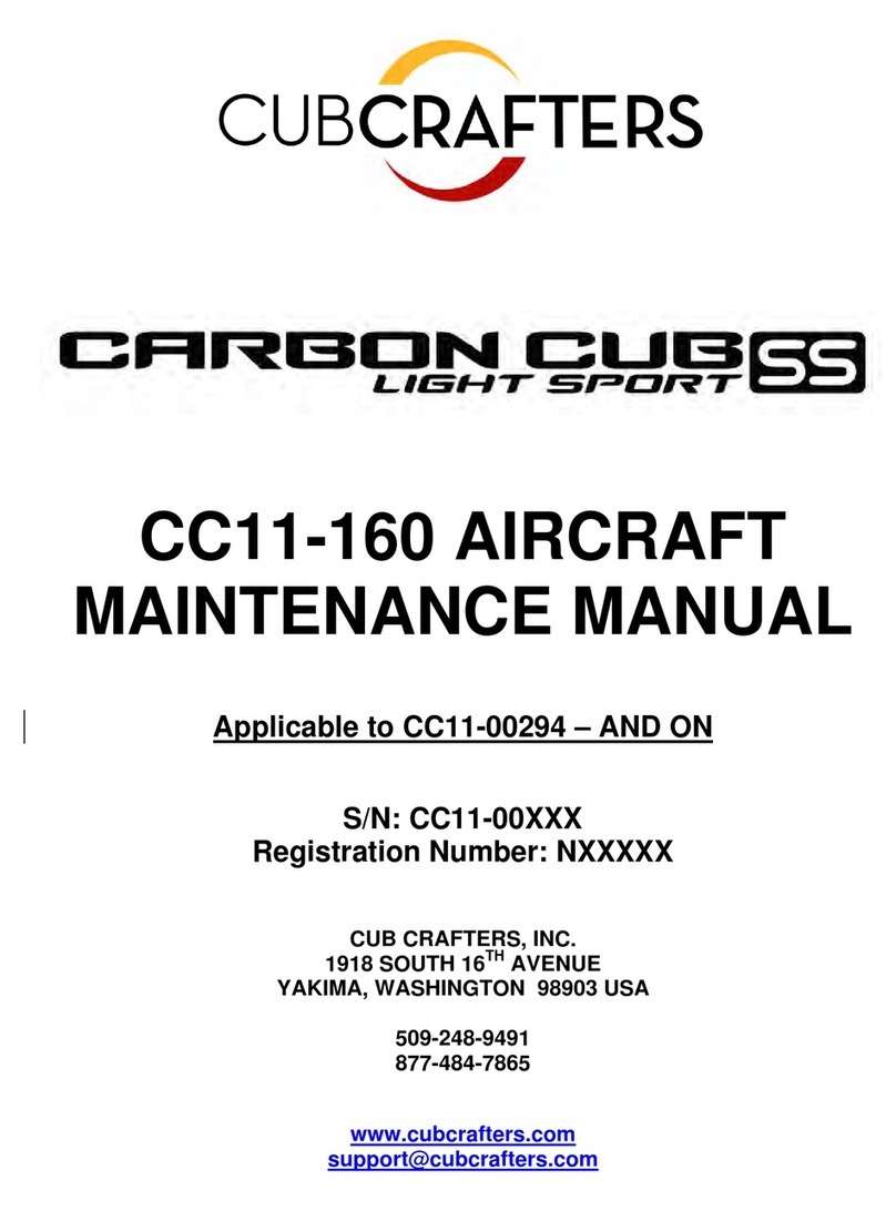 Cub Crafters CARBON CUB SS User manual