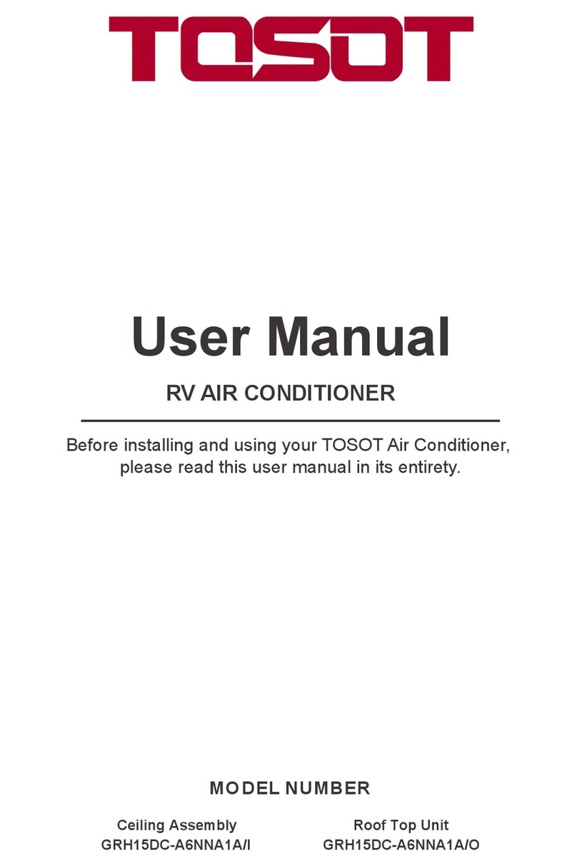 Tosot GRH15DC-A6NNA1A/I User manual