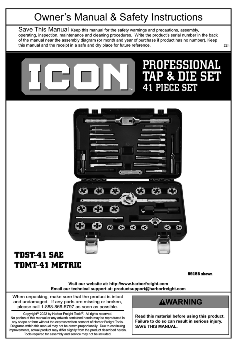 ICON TDST-41 SAE Assembly instructions