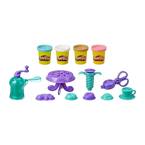 Hasbro Play-Doh kitchen CREATIONS DELIGHTFUL DONUTS... User manual Hasbro Play-Doh kitchen CREATIONS DELIGHTFUL DONUTS... User manual
