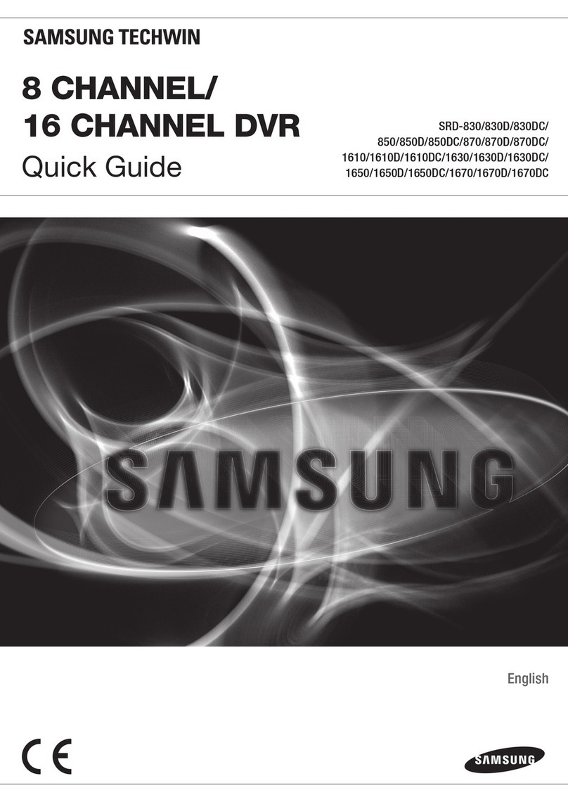 Samsung SRD-830 User manual