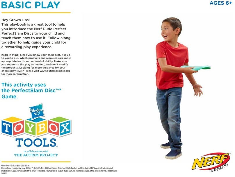 Hasbro TOYBOX NERF BASIC PLAY manual