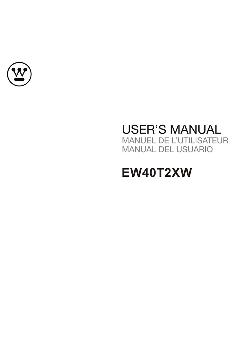 Westinghouse EW40T2XW user manual