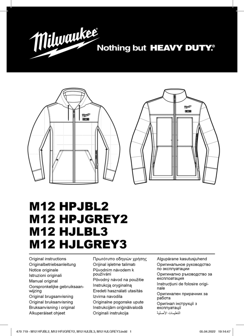 Milwaukee M12 HPJBL2 Original instructions