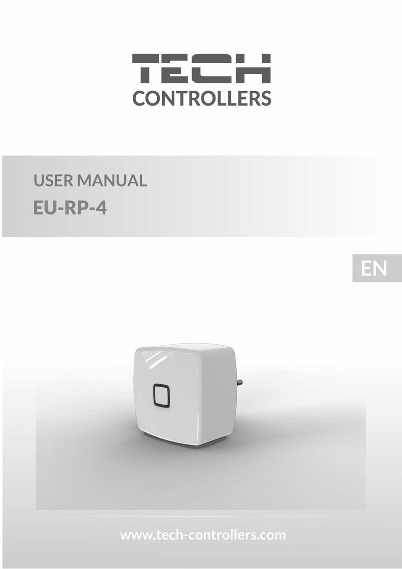 Tech Controllers EU-RP-4 user manual