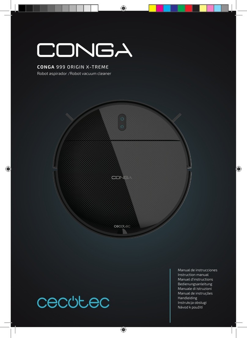 cecotec CONGA 999 ORIGIN X-TREME instruction manual