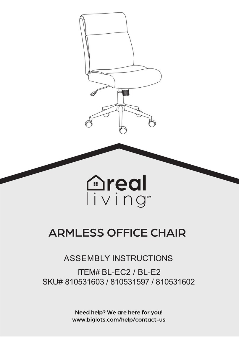 real living BL-EC2 Assembly instructions real living BL-EC2 Assembly instructions