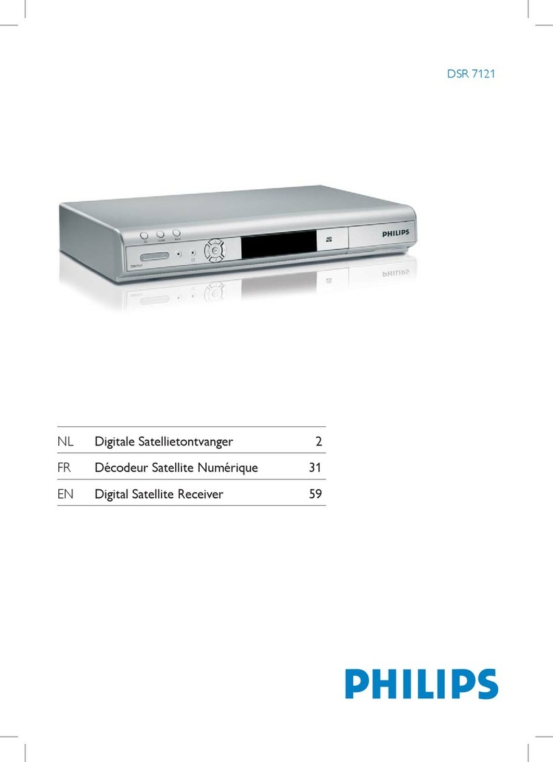 Philips DSR 7121 manual