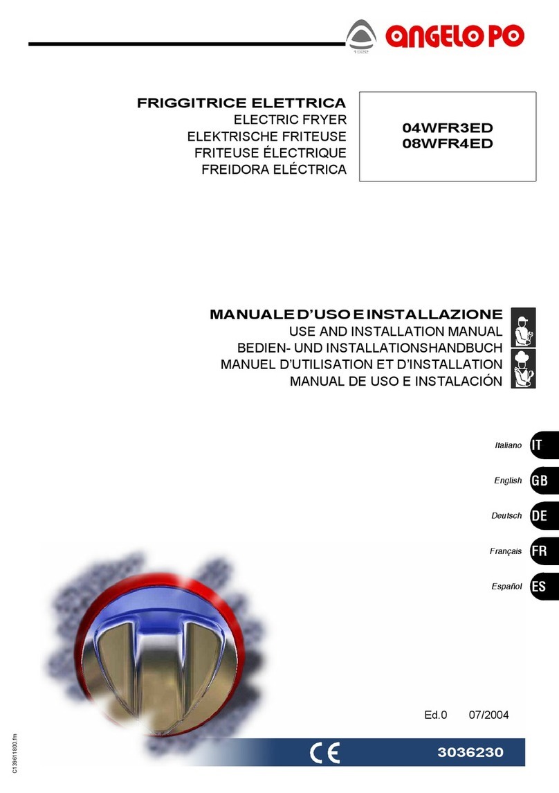 Angelo Po 04WFR3ED Use and installation  manual